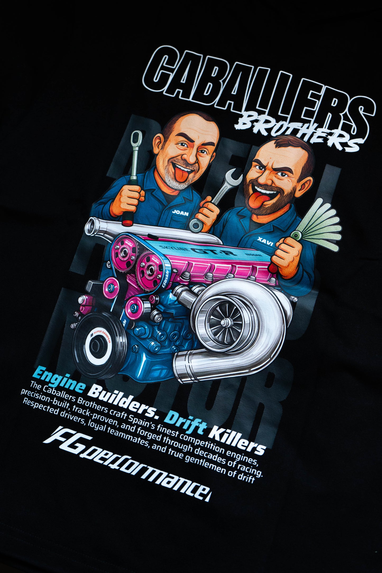 CAMISETA PREMIUM "ENGINE MASTERS"